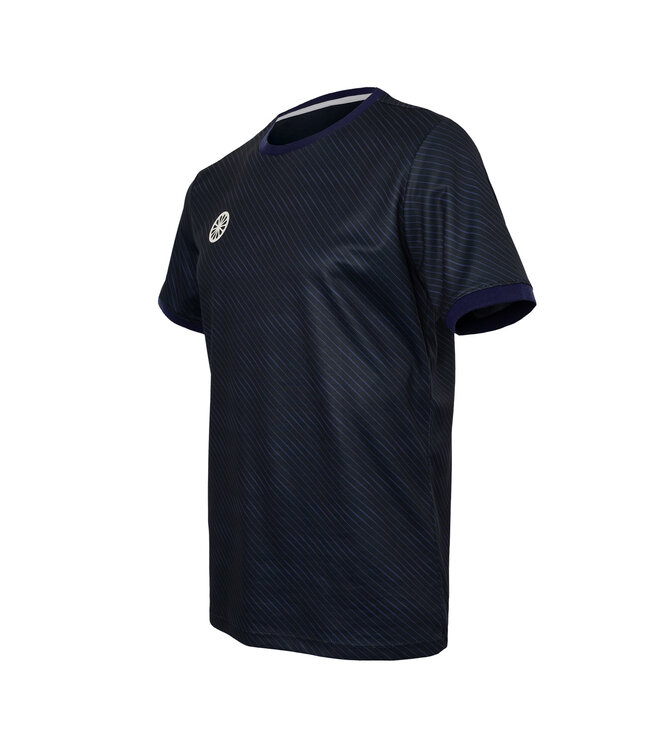 Indian Maharadja Pique Printed Tee Men Night Blue