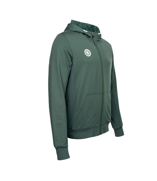 Indian Maharadja Kadiri Hooded Jacket Men Forest Green