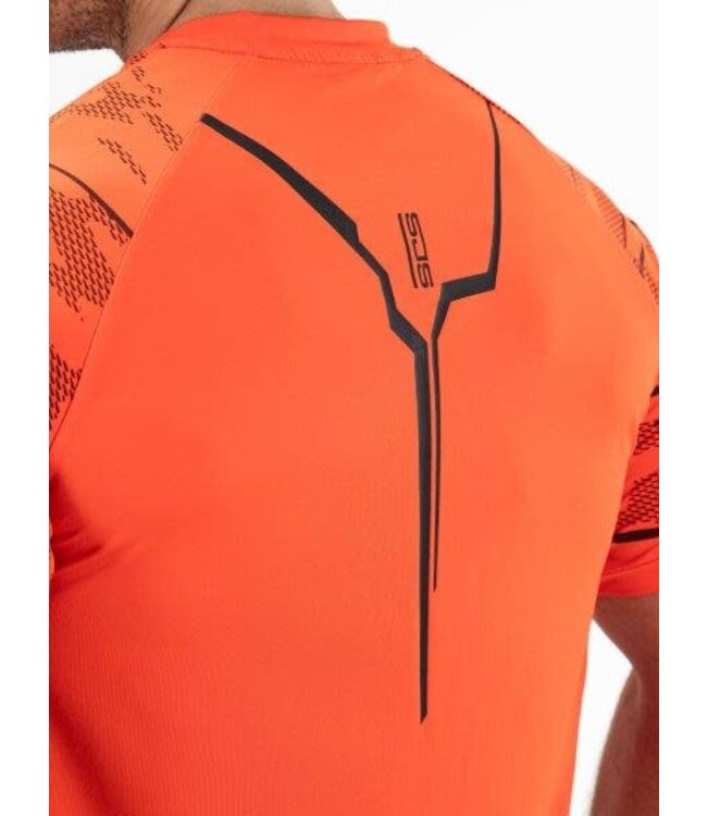 Sjeng Melbourne Tee Hot Orange