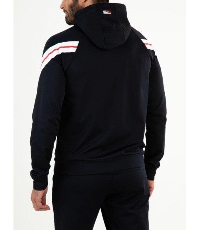 Sjeng Angus Hooded Jacket Navy