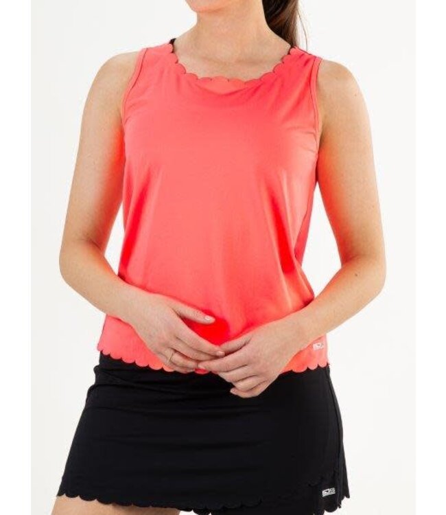 Sjeng Jess Sleeveless Top Flame Coral
