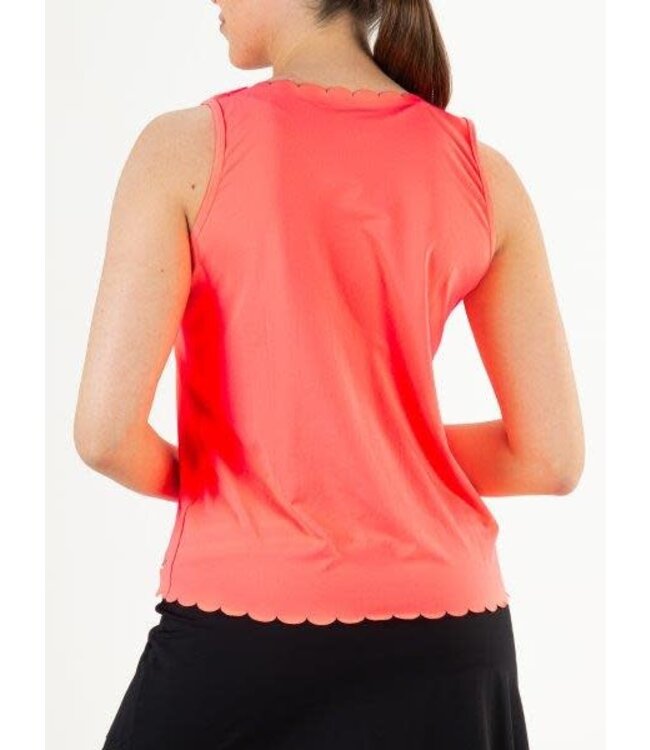 Sjeng Jess Sleeveless Top Flame Coral