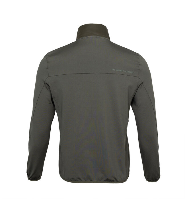 Indian Maharadja Goa Men Padded Jacket Mudgreen