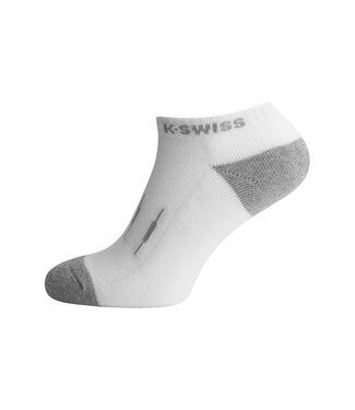 K-Swiss K-SWISS 3 PACK LOW CUT SOCKS WHITE