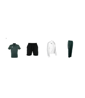 Indian Maharadja Senior Pakket 2 Men: Shirt + Short + Jas + Broek