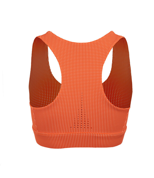 Indian Maharadja Cut-Out Bra Women Sunset Orange