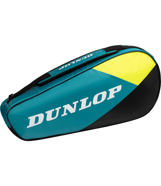 Dunlop SX-Club 3 Racketbag Black - Petrol