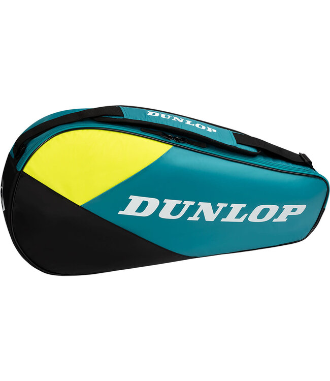 Dunlop SX-Club 3 Racketbag Black - Petrol
