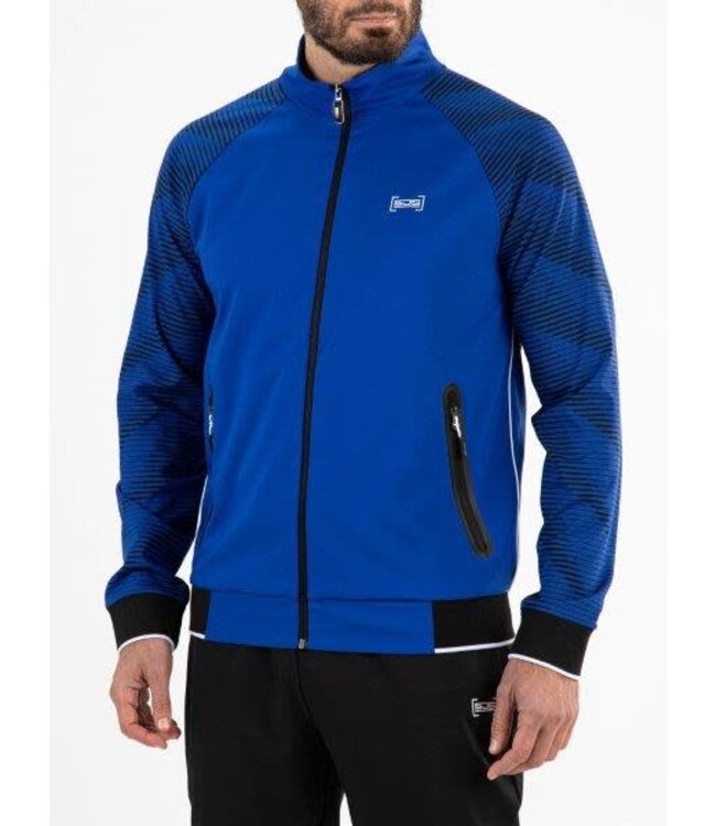 Sjeng Pluto Track Jacket Blue Neon