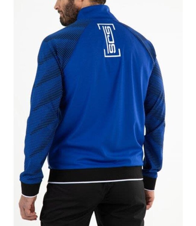 Sjeng Pluto Track Jacket Blue Neon