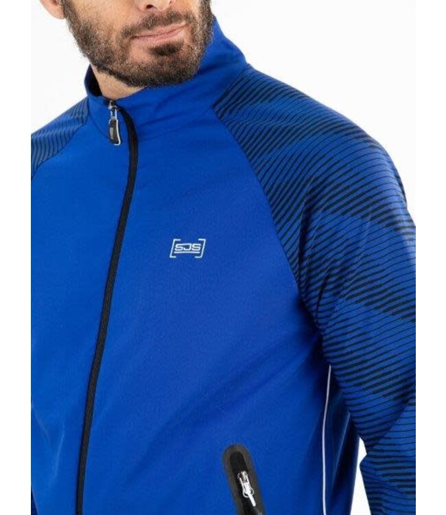 Sjeng Pluto Track Jacket Blue Neon
