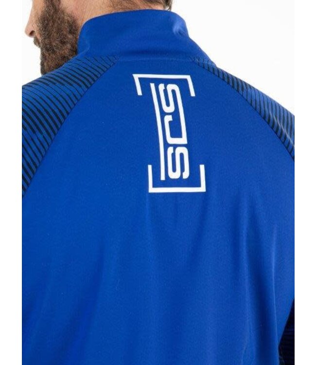 Sjeng Pluto Track Jacket Blue Neon