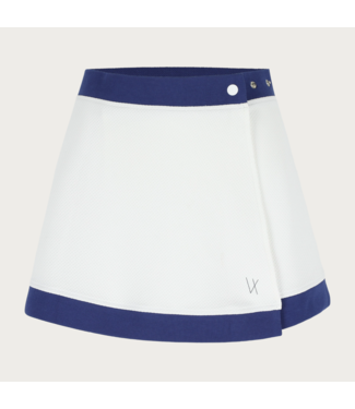 Vieux Jeu Vieux Jeu Amalie Skirt White Blue