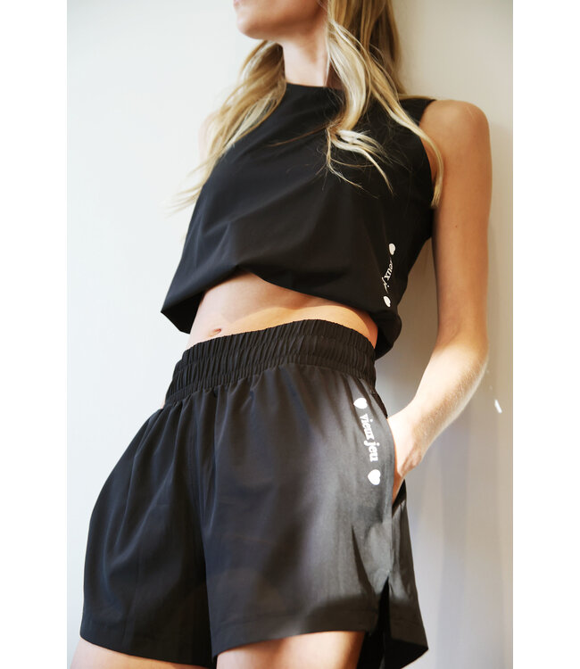 Vieux Jeu Caro Top Black