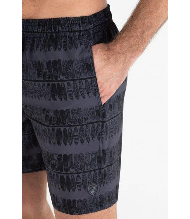 Falcon Dray Men Swimshort Surfer Grey