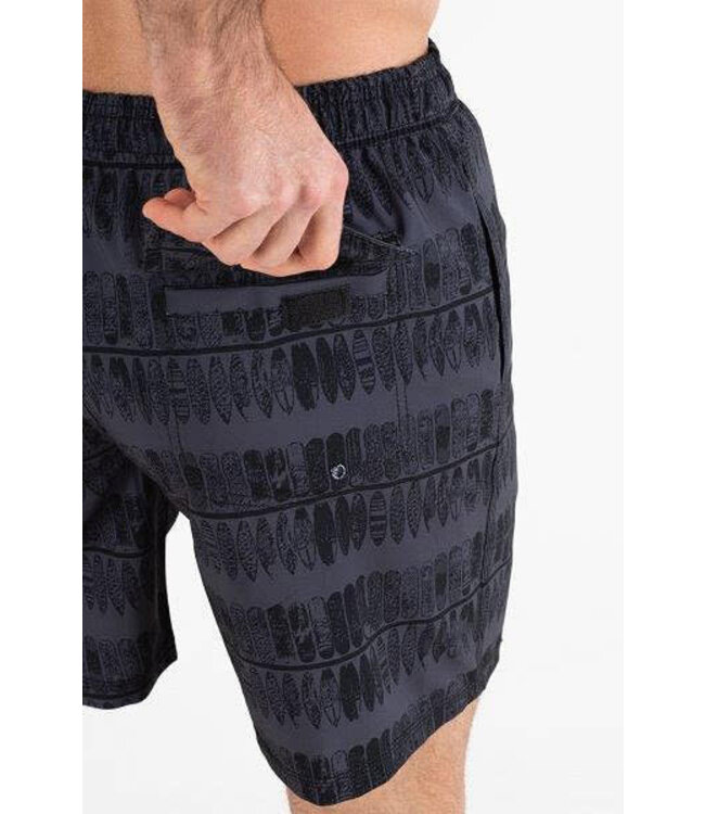 Falcon Dray Men Swimshort Surfer Grey