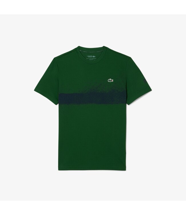 Lacoste Sport Djokovic Tee Green - Navy