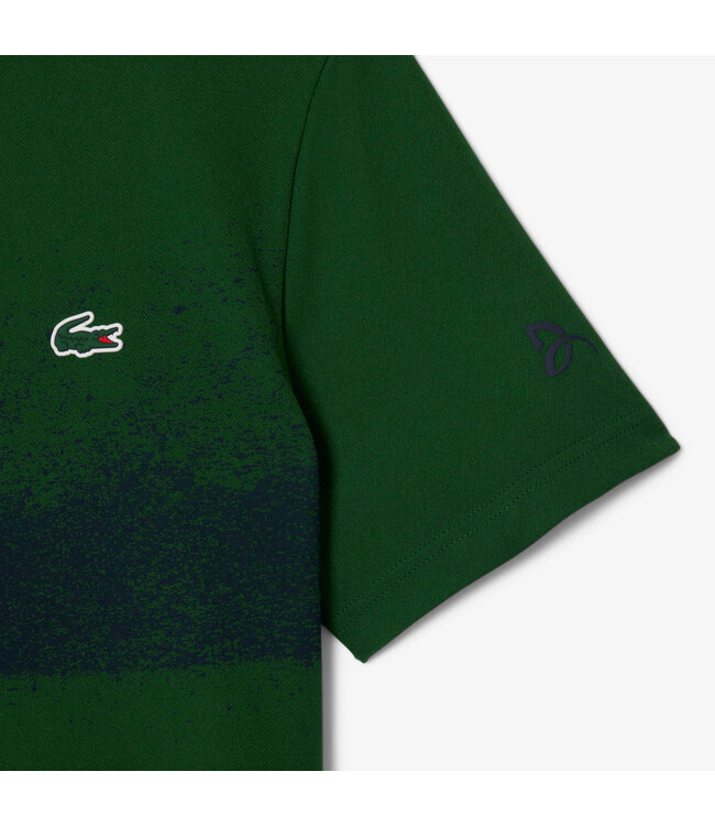 Lacoste Sport Djokovic Tee Green - Navy