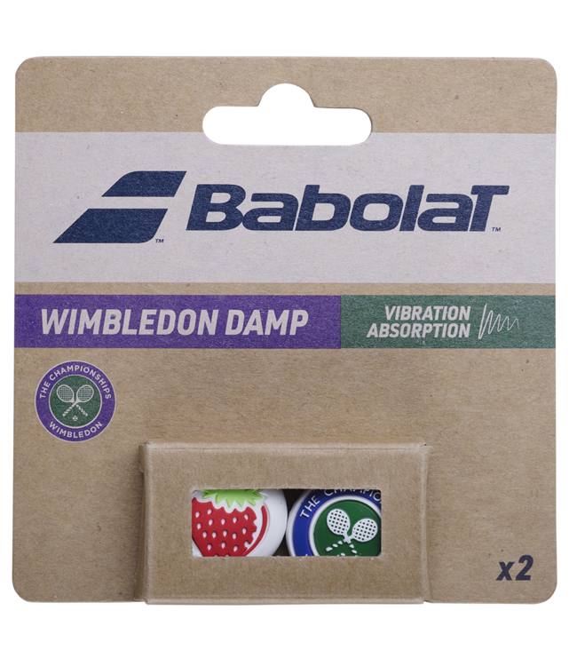 Babolat Wimbledon Strawberry Dempers 2X