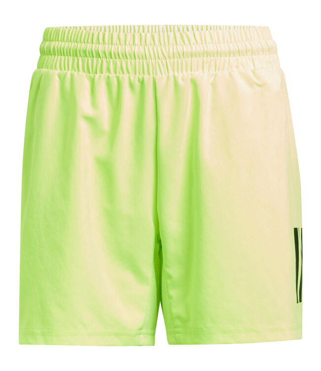 Adidas Club 3 Stripes Short Lime