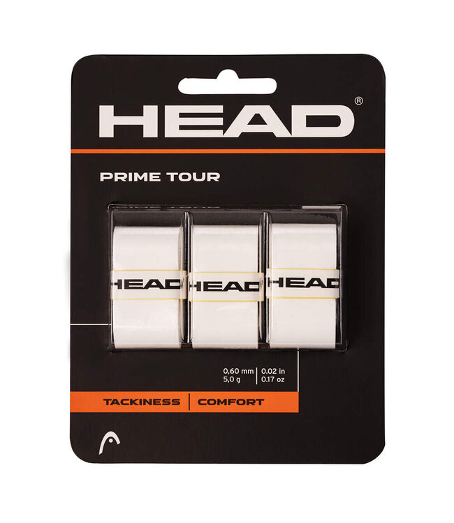 HEAD Prime Tour Overgrip 3X White