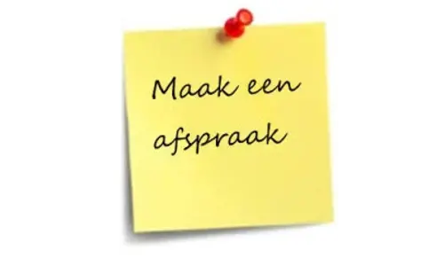 AFSPRAAK MAKEN