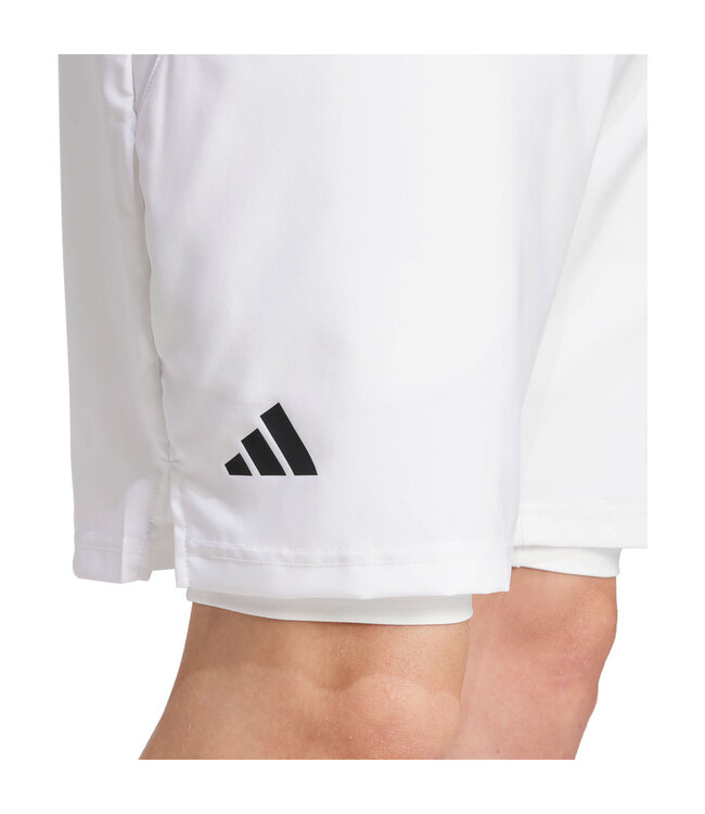 Adidas Club 2 in 1 Short White