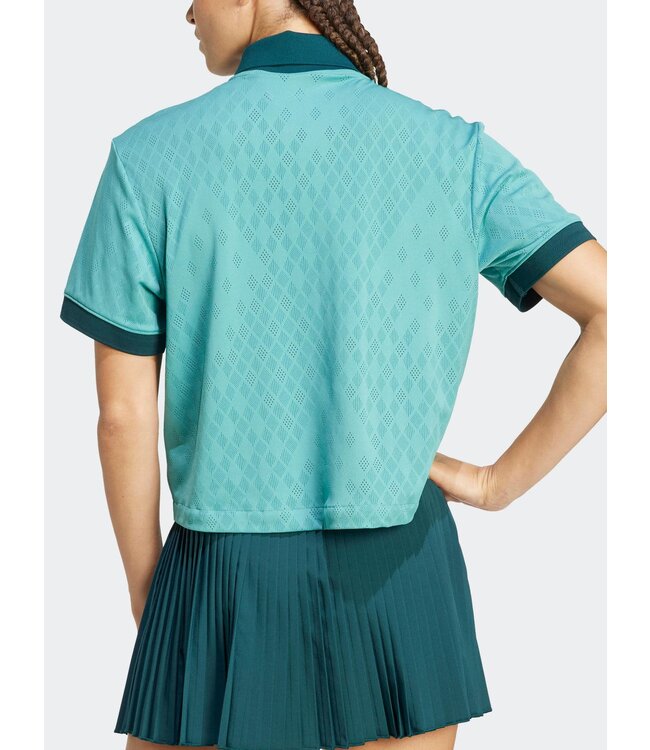 Adidas Pro Polo Originals Women Light Green