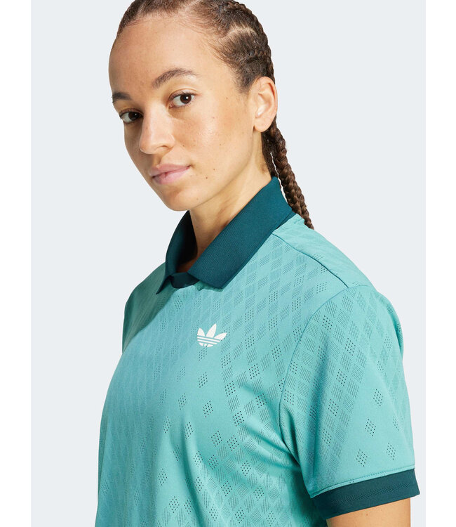 Adidas Pro Polo Originals Women Light Green