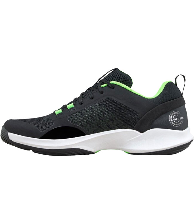 Wilson Hurakn Pro V2 Padelschoenen Black - Green Cecko