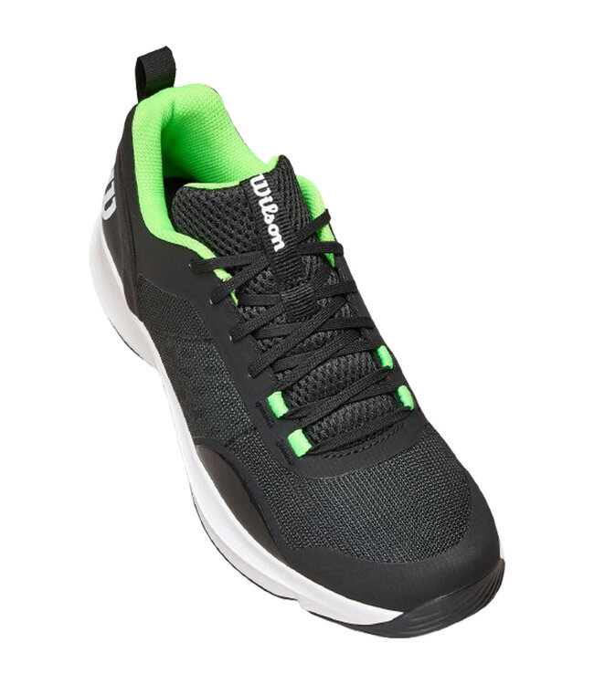 Wilson Hurakn Pro V2 Padelschoenen Black - Green Cecko