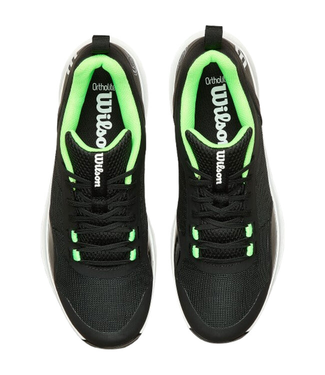 Wilson Hurakn Pro V2 Padelschoenen Black - Green Cecko