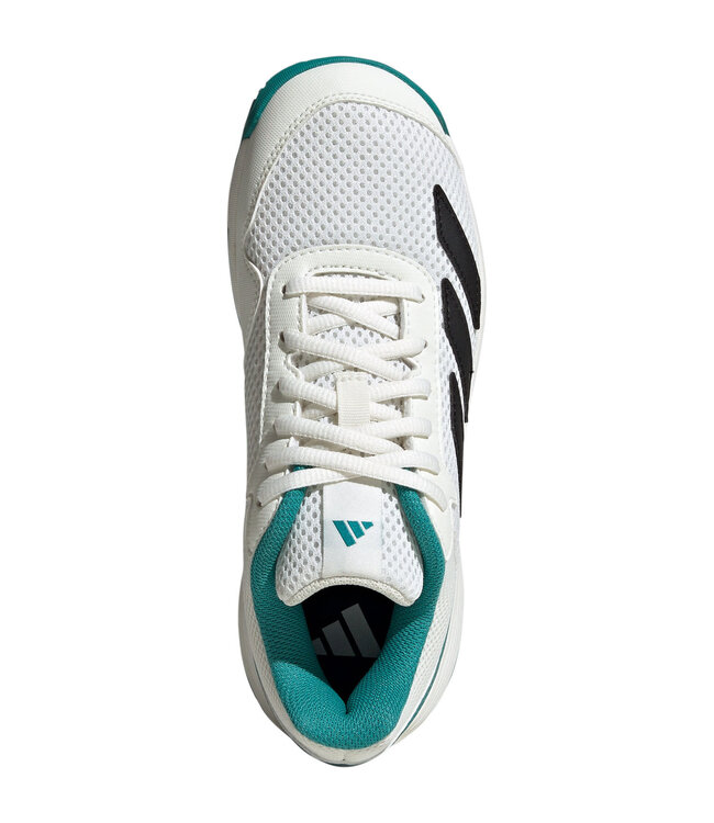 Adidas Courtflash Junior White - Green