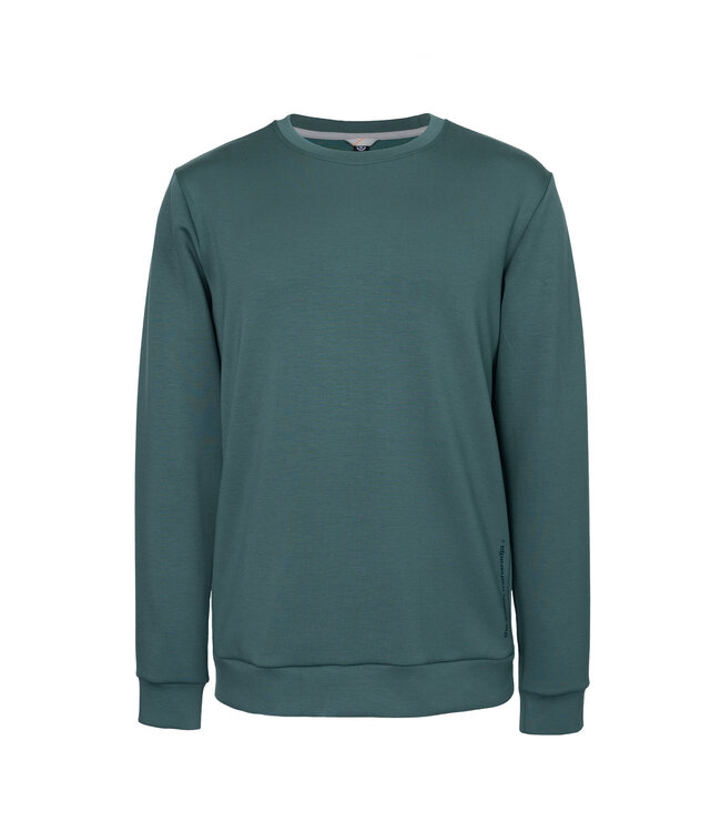 Indian Maharadja Men Soft Supreme Sweater Duck Green