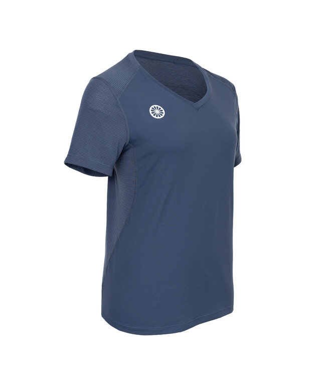 Indian Maharadja Dry Touch Tee Women Indigo Blue