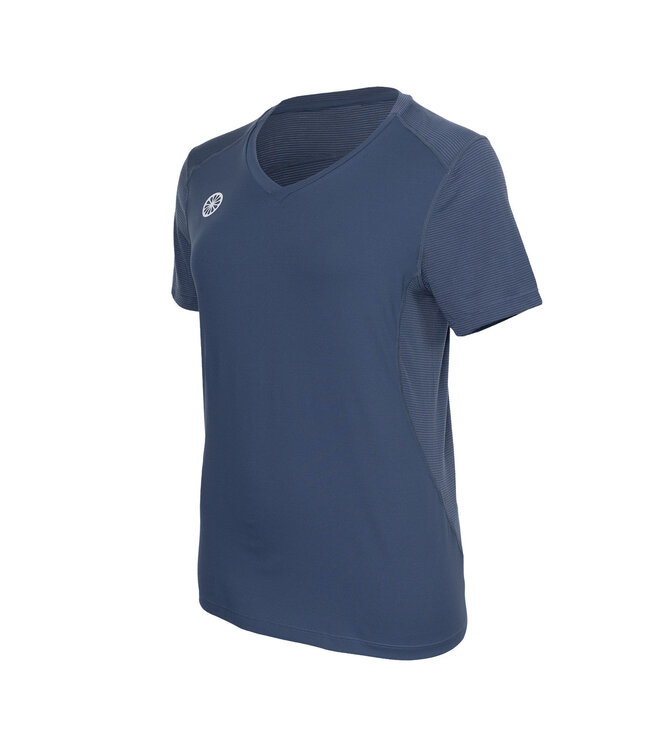 Indian Maharadja Dry Touch Tee Women Indigo Blue