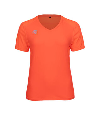 Indian Maharadja Indian Maharadja Dry Touch Tee Women Neon Coral