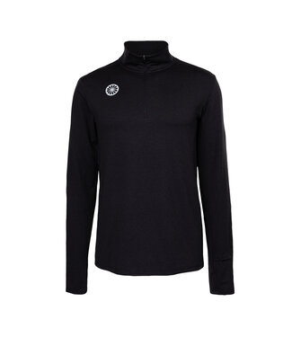 Indian Maharadja Indian Maharadja Men Half Zip Longsleeve Black
