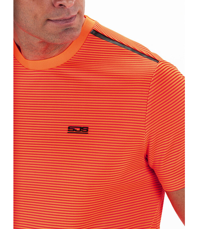 Sjeng Tex Tee Men Bright Tangerine