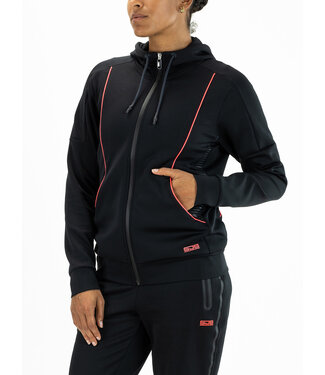 Sjeng Sports Sjeng Rhanee Lady Hooded Jacket Black