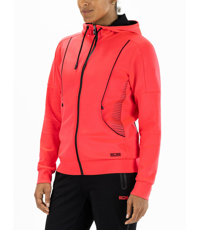 Sjeng Rhanee Lady Hooded Jacket Laser Pink