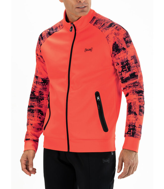Sjeng Murphy Mens Track Jacket Fiery Coral