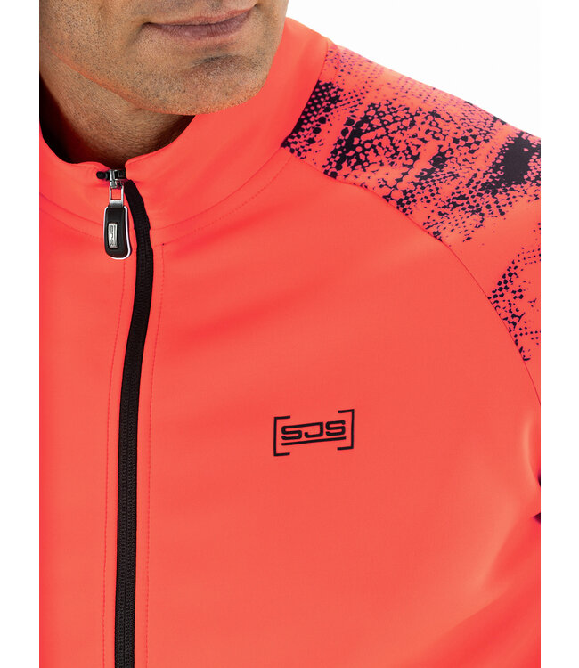 Sjeng Murphy Mens Track Jacket Fiery Coral