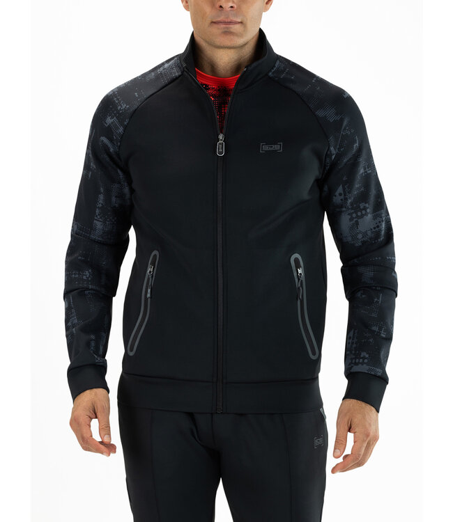 Sjeng Murphy Mens Track Jacket Black