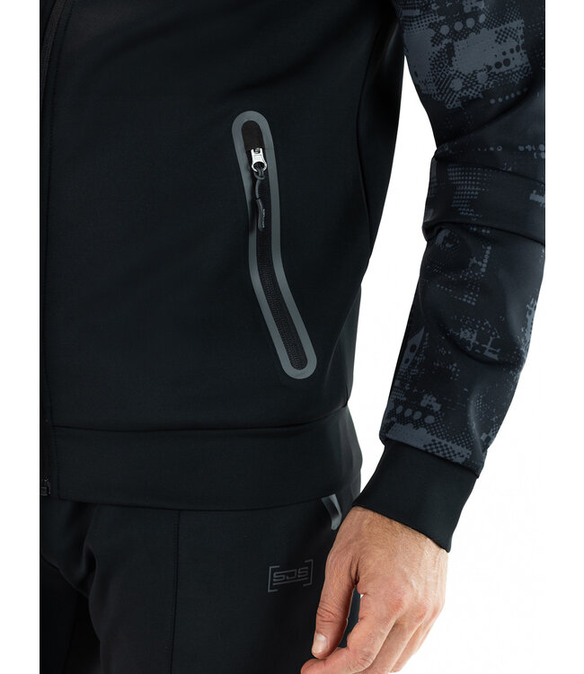 Sjeng Murphy Mens Track Jacket Black