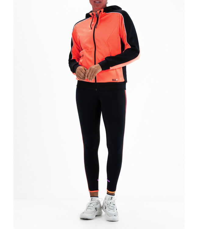 Sjeng Feya Lady Hooded Jacket Vibrant Orange