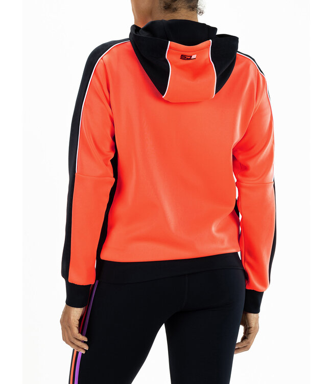 Sjeng Feya Lady Hooded Jacket Vibrant Orange
