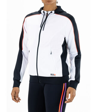 Sjeng Sports Sjeng Feya Lady Hooded Jacket Real White