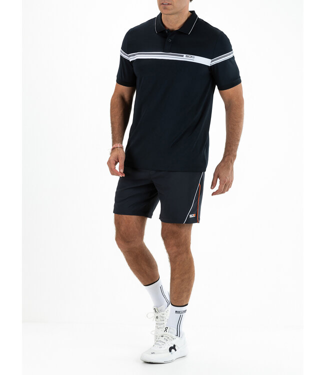 Sjeng Clarkson  Mens Polo Navy