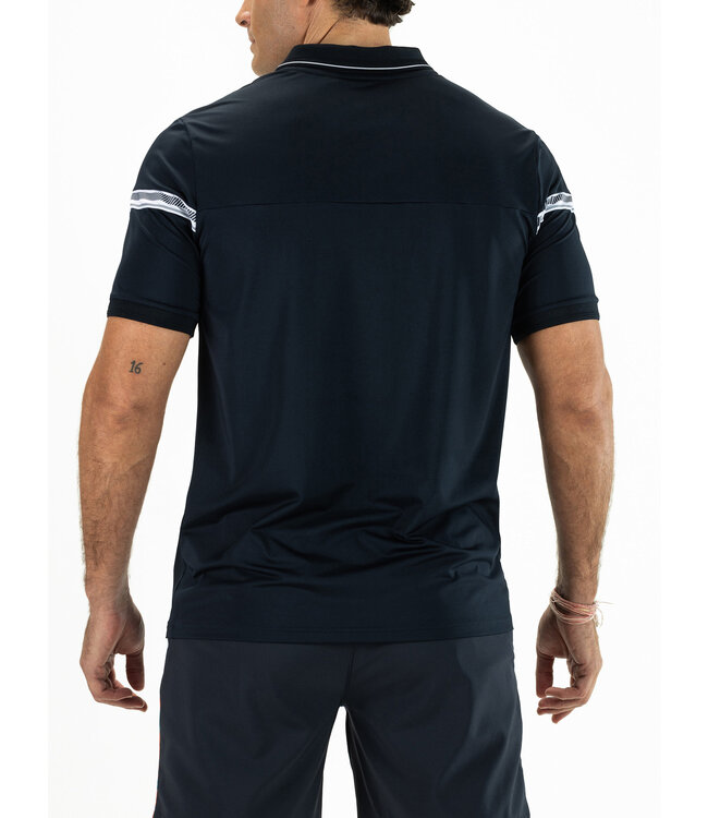 Sjeng Clarkson  Mens Polo Navy